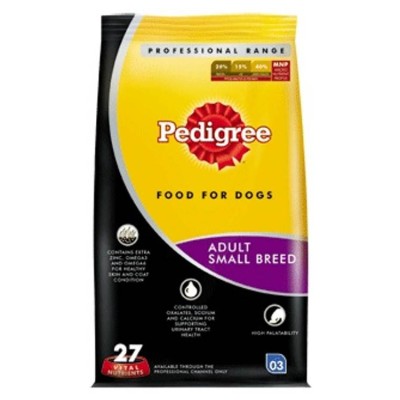Pedigree Dog Food Adult Small Breed Professional 3Kg